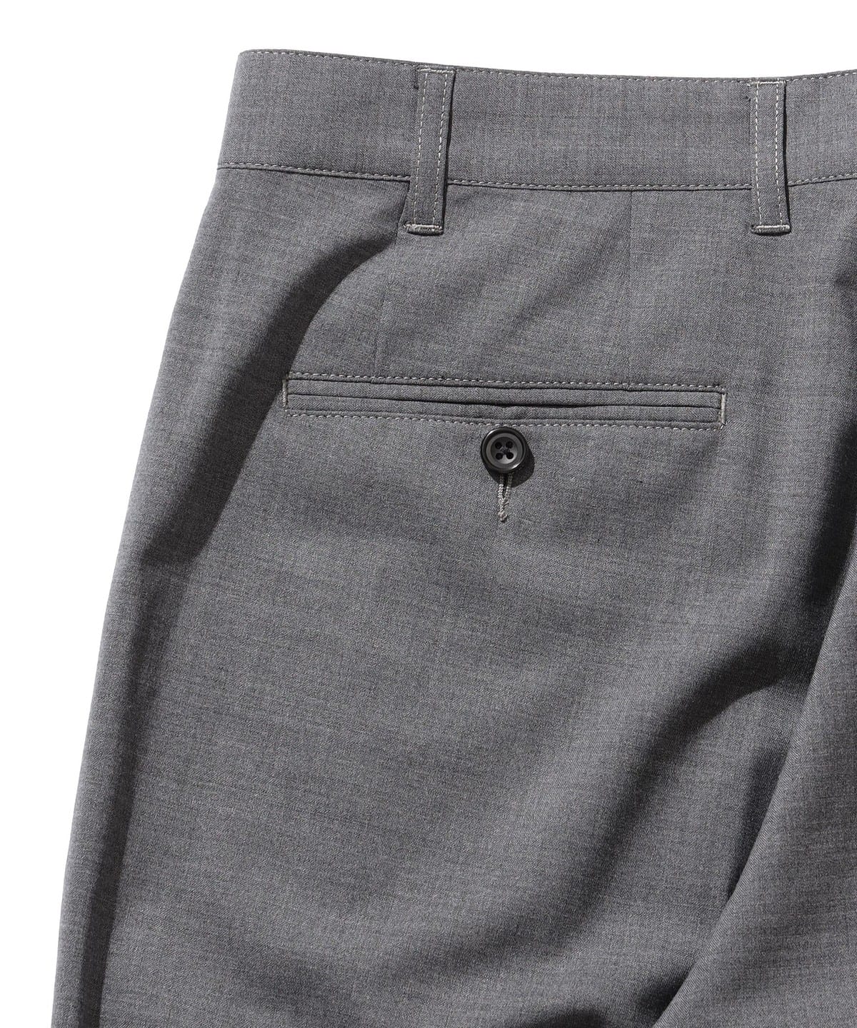 Beams Plus 2 Pleats Tapered Wool Tropical - Grey – Totem Brand Co.