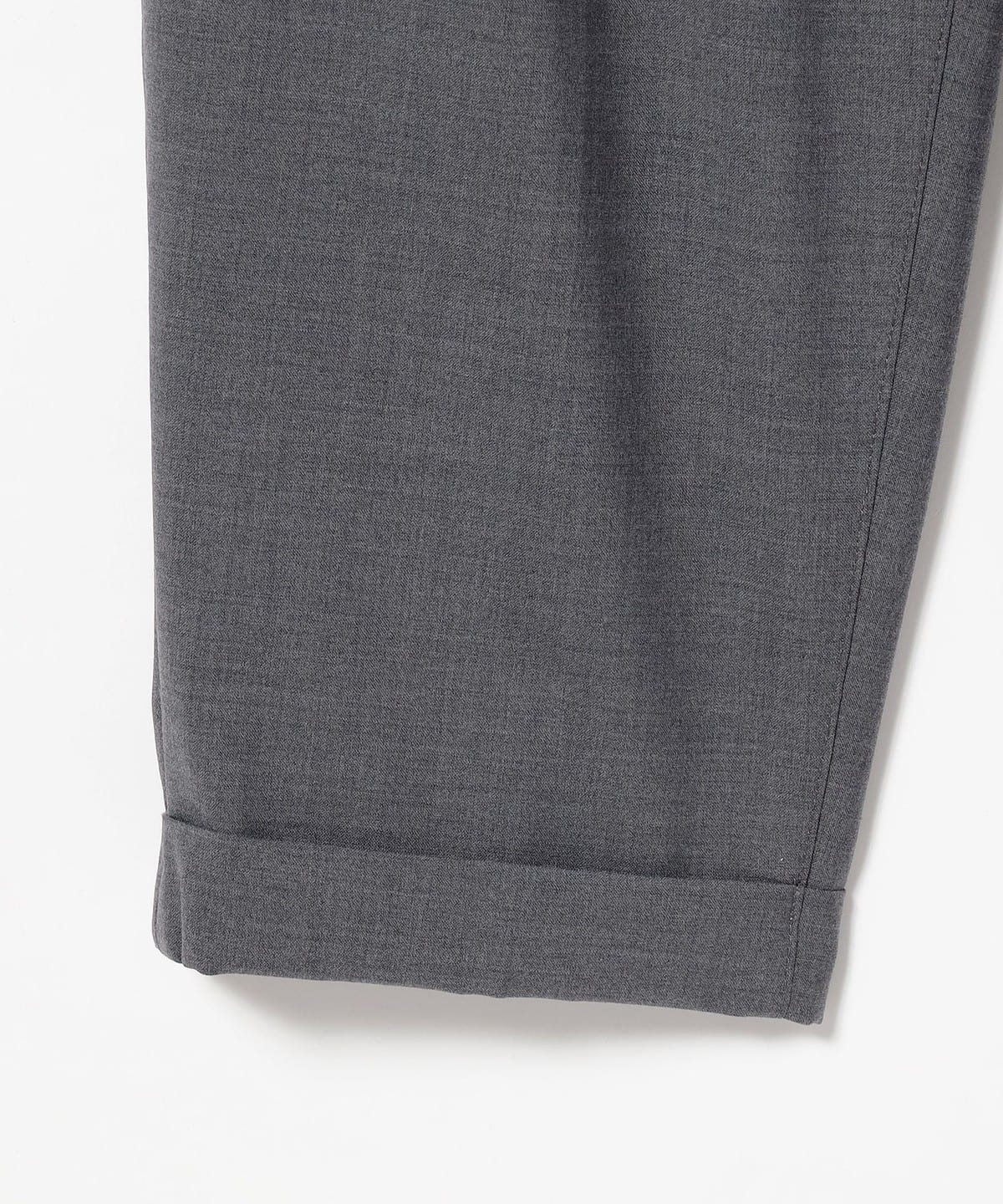 Beams Plus 2 Pleats Tapered Wool Tropical - Grey – Totem Brand Co.