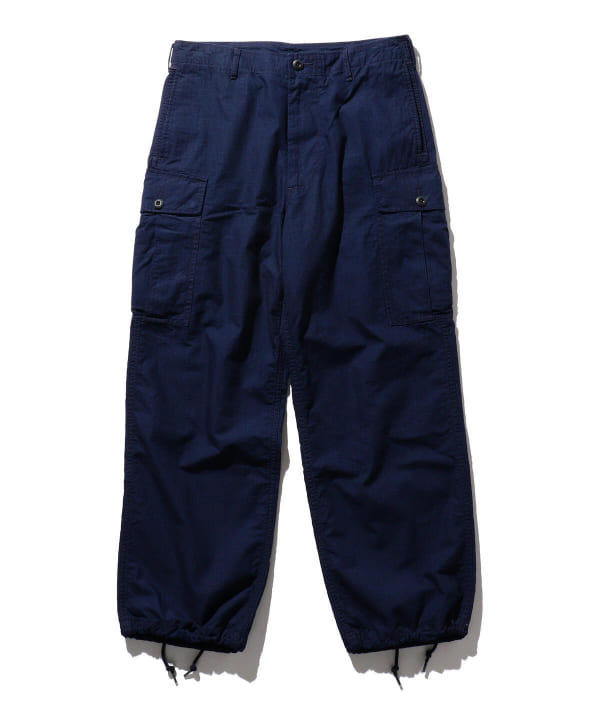 BEAMS PLUS / Indigo Ripstop Military 6 Pocket Pants