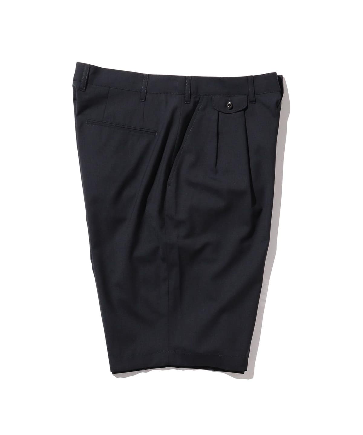 Beams Plus 2 Pleats Shorts Wool Tropical - Navy – Totem Brand Co.