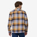 Patagonia Men's Men's Long-Sleeved Organic Cotton Midweight Fjord Flannel Shirt - Guides: Dried Mango