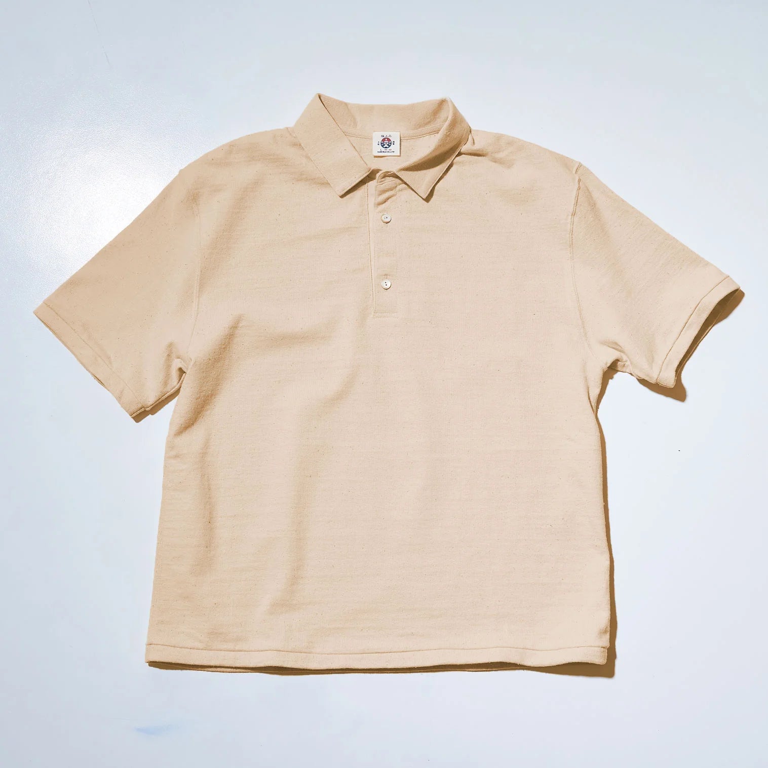 Samurai Jeans [SJST-SC04] - Japanese Cotton Polo T-shirt - Light