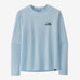 Patagonia Men's Long-Sleeved Capilene® Cool Daily Graphic Shirt ('73 Skyline: Chilled Blue)