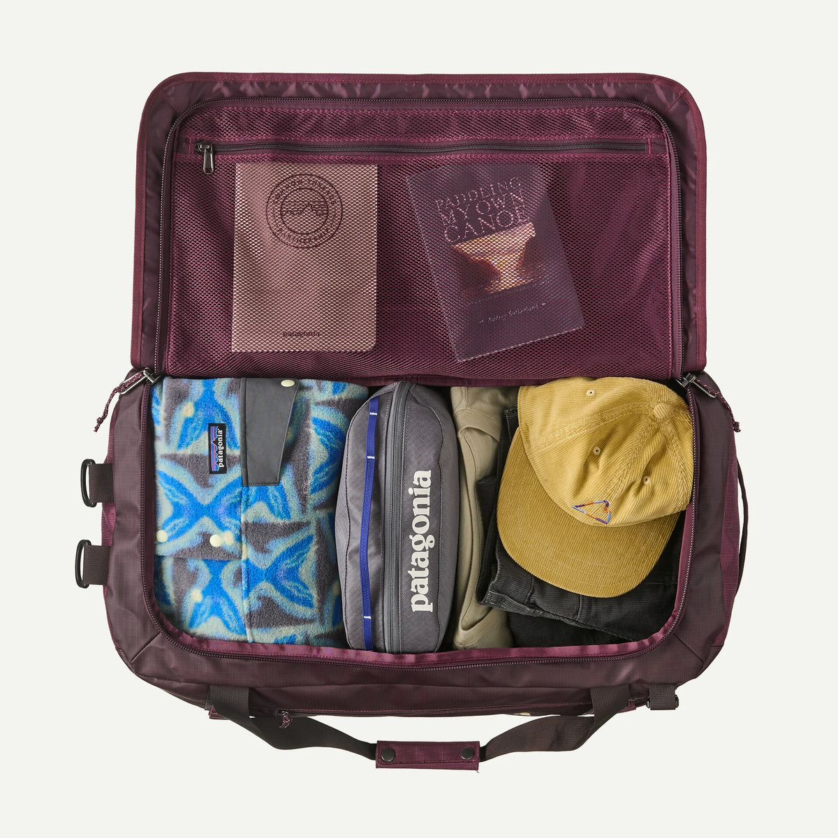 Patagonia Black Hole® Duffel Bag 55L - Berry Fig – Totem Brand Co.