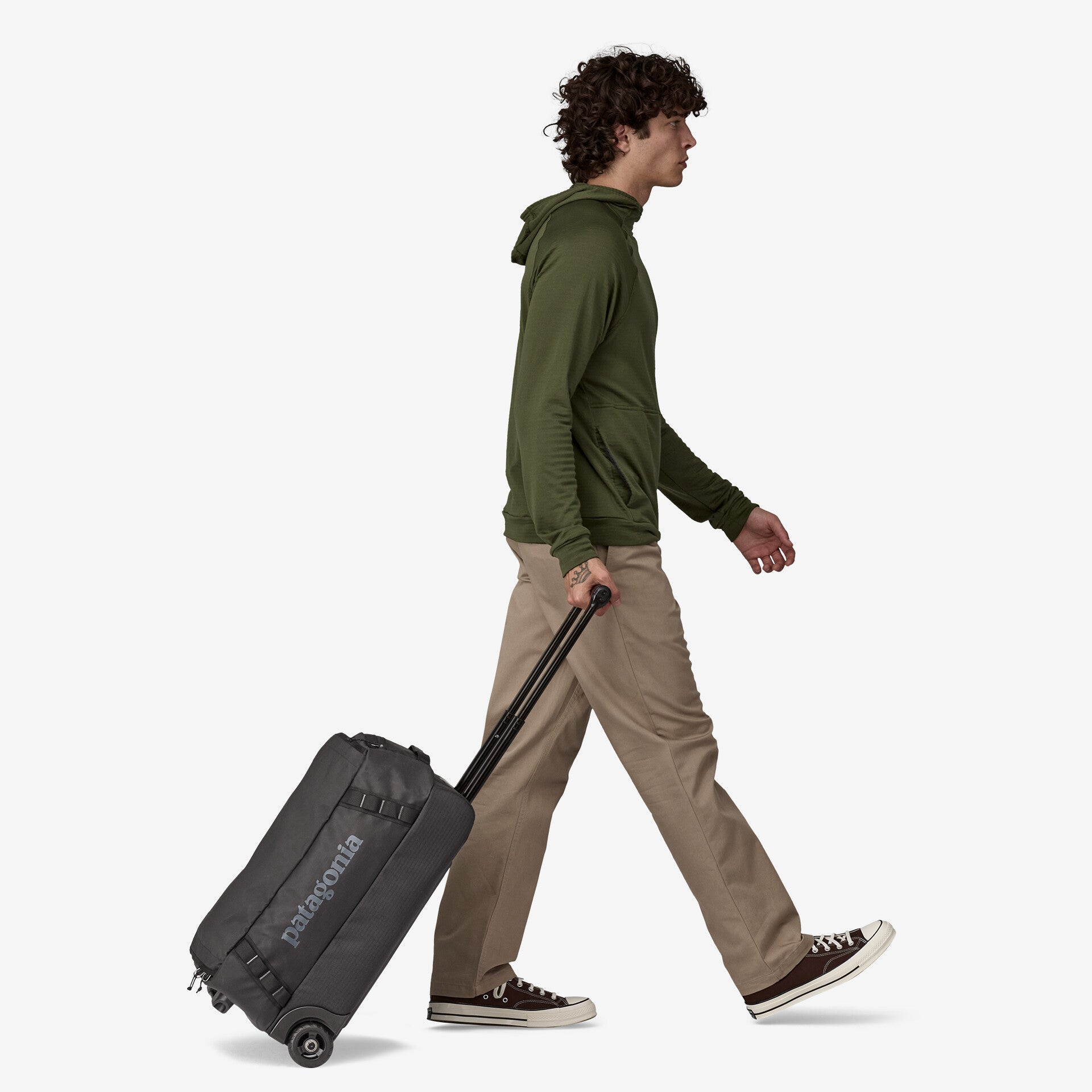 Patagonia Black Hole Wheeled Duffel Bag 40L - Black (Matte