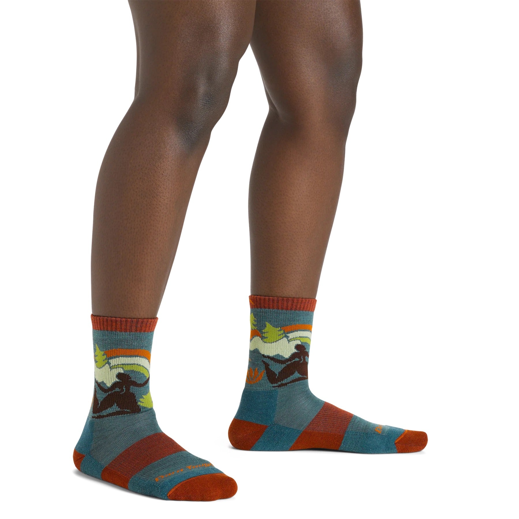 Darn Tough Women's Trailblazer Micro Crew Hiking Socks - Lightweight Merino Wool Blend