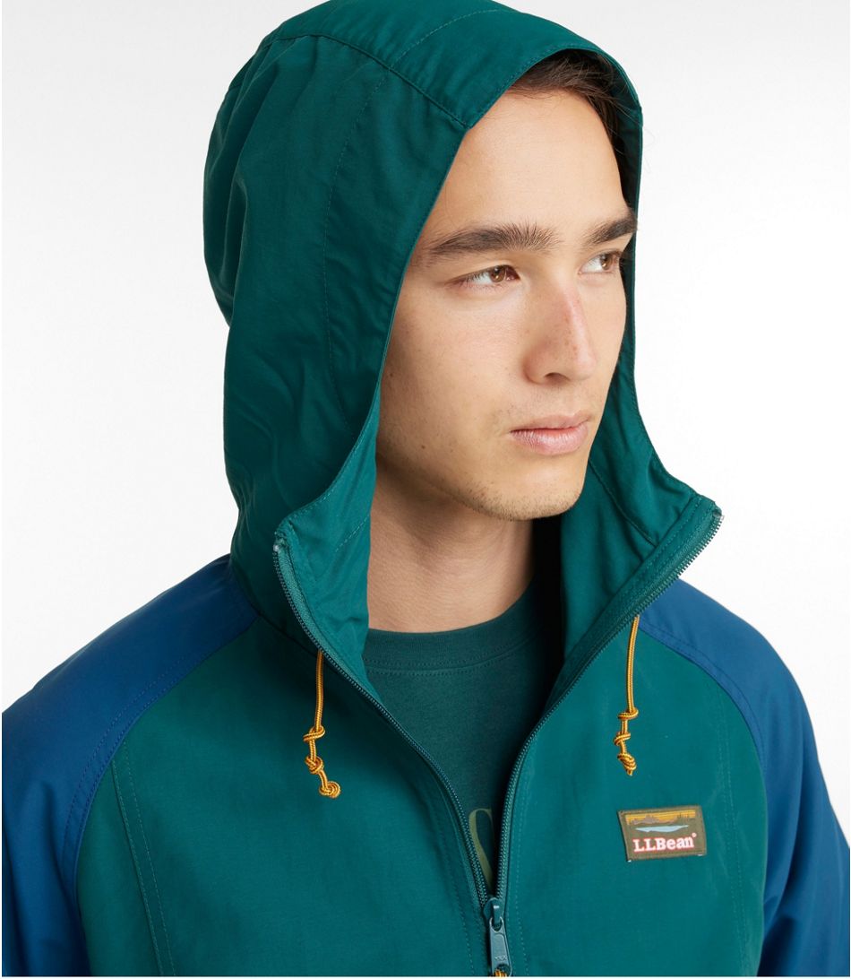 L.L.Bean Men's Mountain Classic Anorak - Spruce/Tuscan Olive