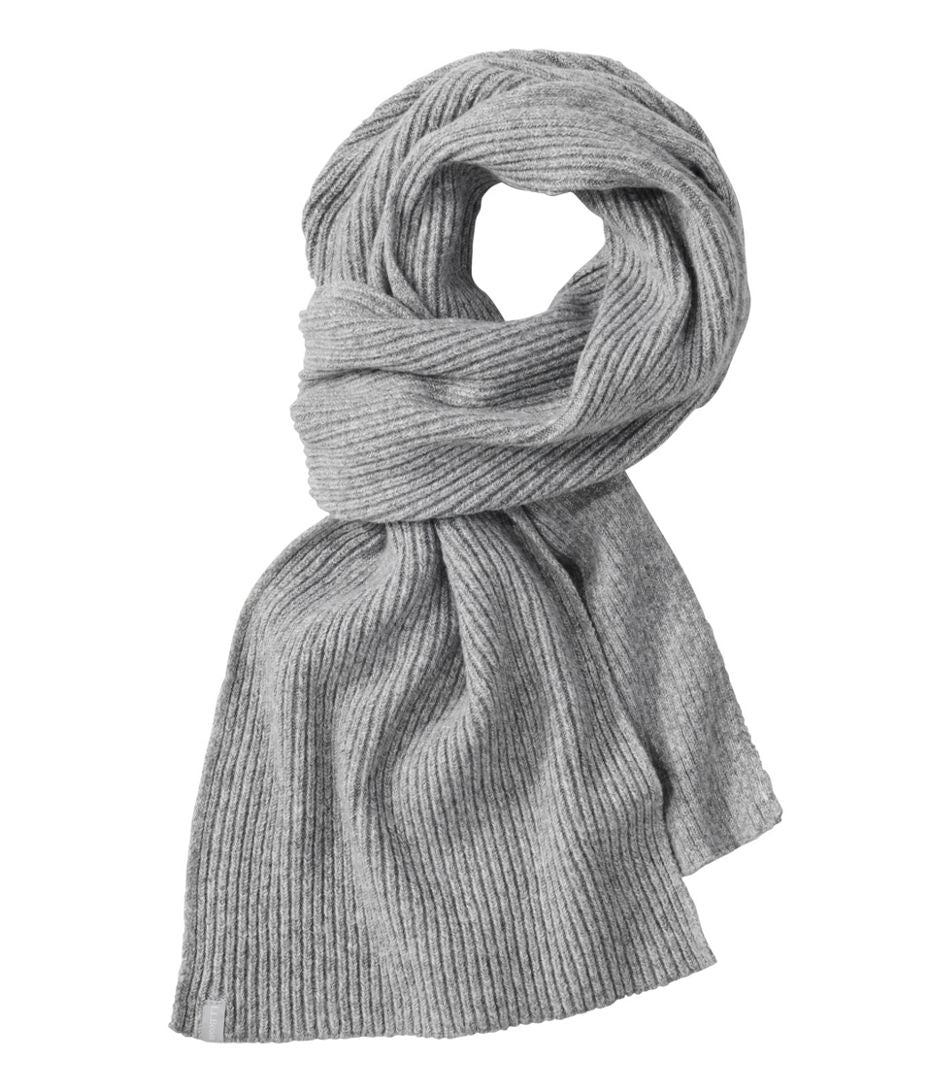 L.L.Bean Wicked Soft Rib Scarf - Grey Heather – Totem Brand Co.