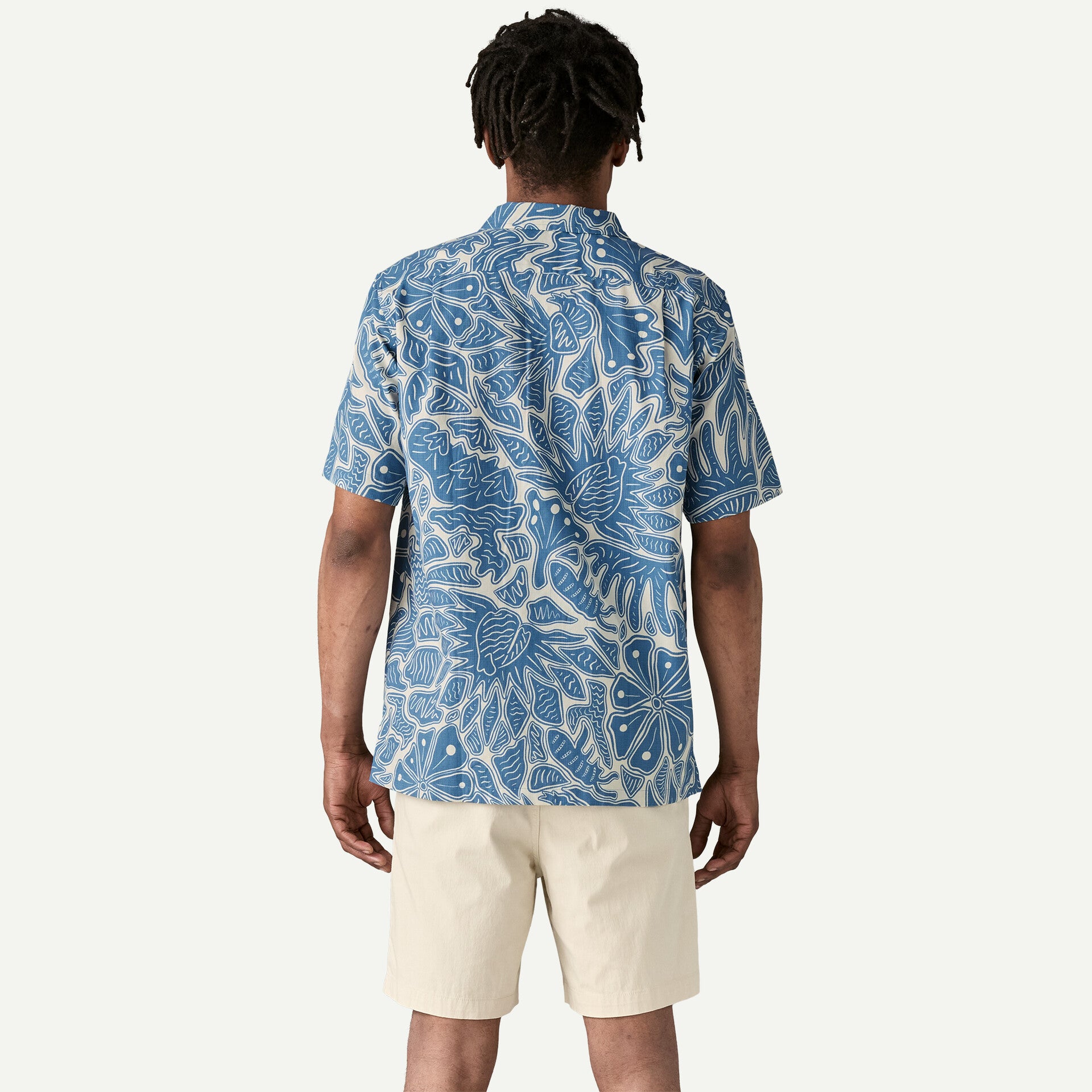 Patagonia - Men's Tidal Threads Camp Shirt - Bees and Flowers