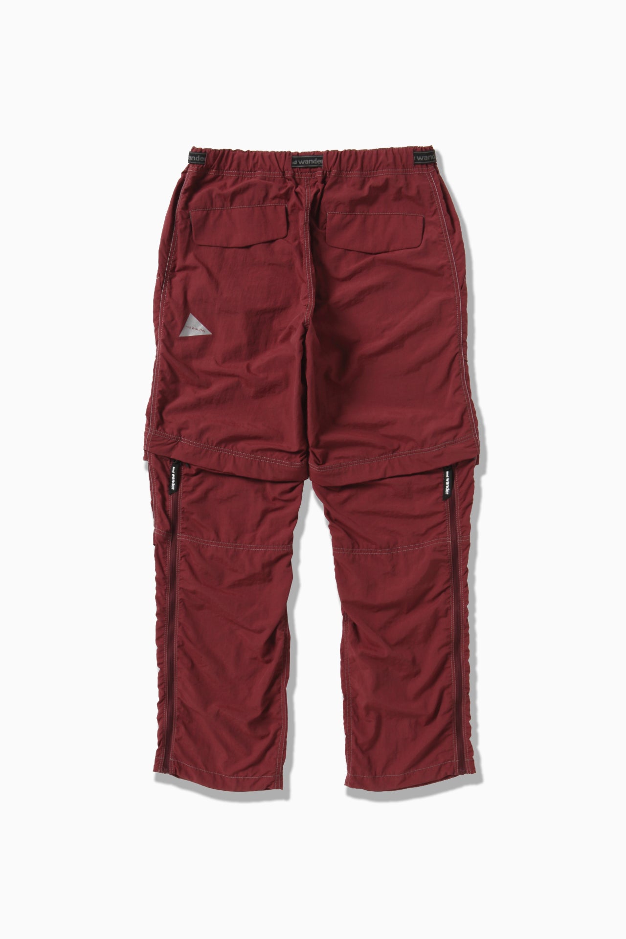 andwander　Ny taffeta hiker 2way pants and wander - Ny Taffeta Hiker 2-way Pants - Black – Haven Surf