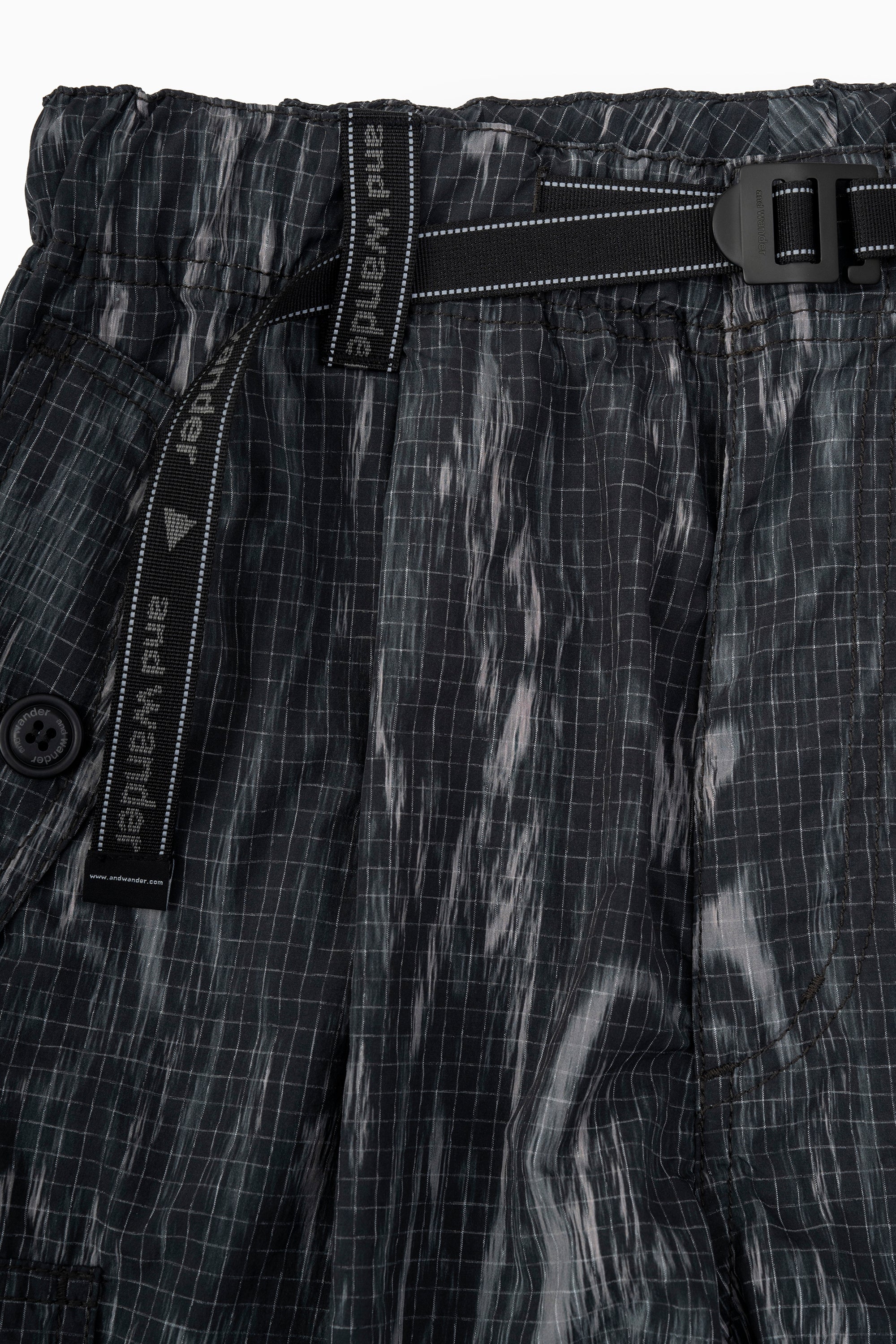 And Wander Printed Ripstop Cargo Pants - Black – Totem Brand Co.