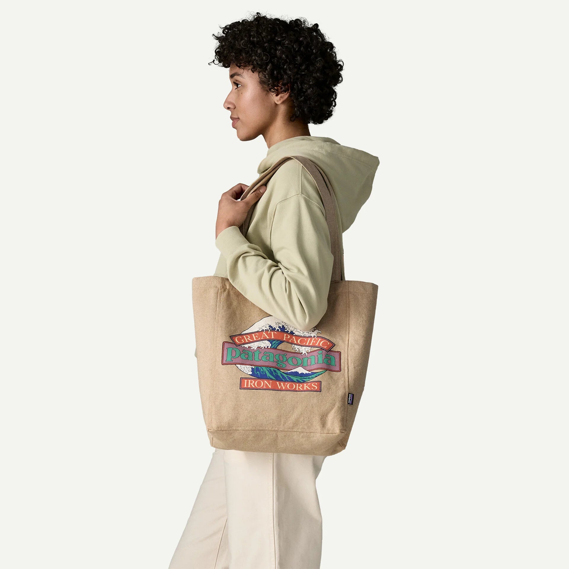 Patagonia Recycled Market Tote, Desert Glow: Classic Tan