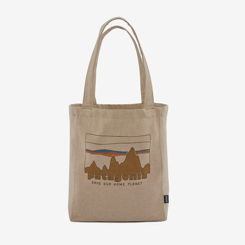 Patagonia Recycled Market Tote  '73 Skyline: Classic Tan