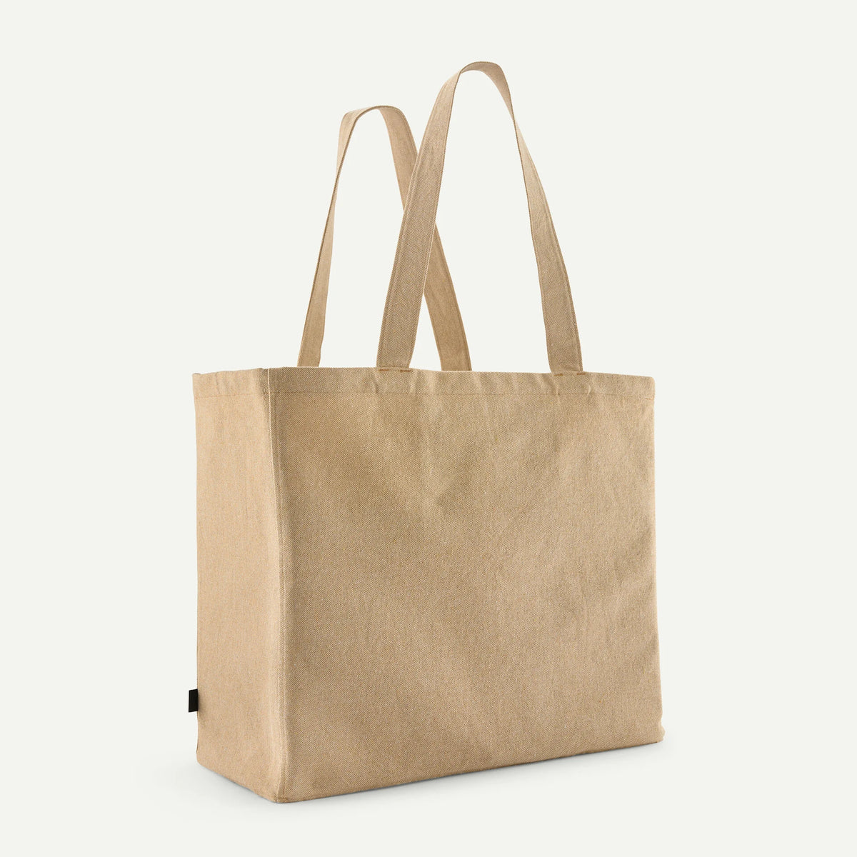 patagonia recycled bag Patagonia Recycled Oversized Tote '95 Oval Logo: Classic Tan