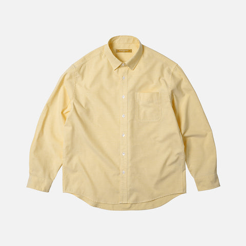 FrizmWorks OG Oxford Oversized Shirt - Yellow