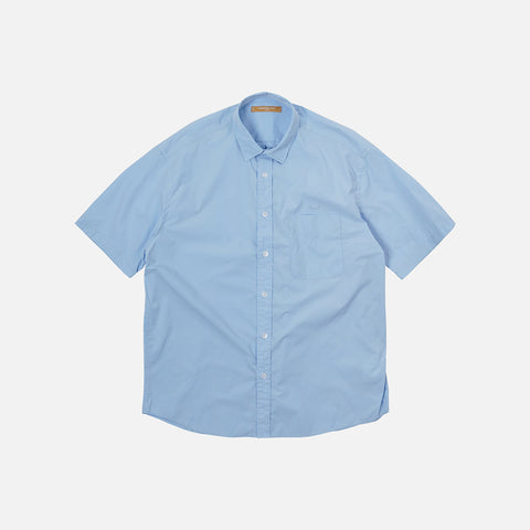 FrizmWorks Og Poplin Oversized Shirt - Blue