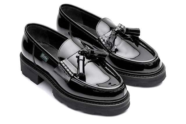 Paraboot Women's Aubin/Phoenix Noir - Vernis Noir – Totem