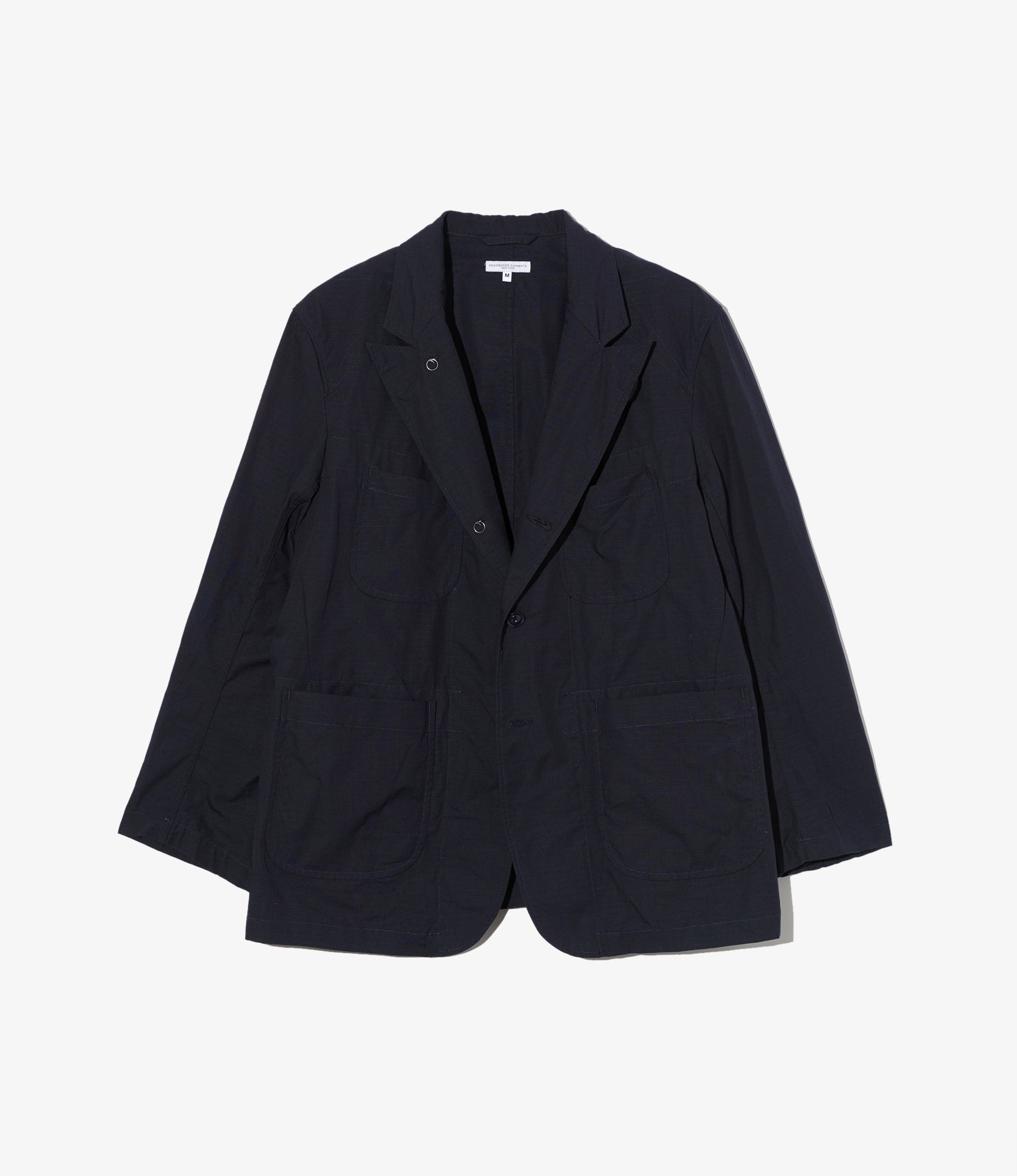Engineered Garments Bedford Jacket - Dark Navy Cotton Ripstop