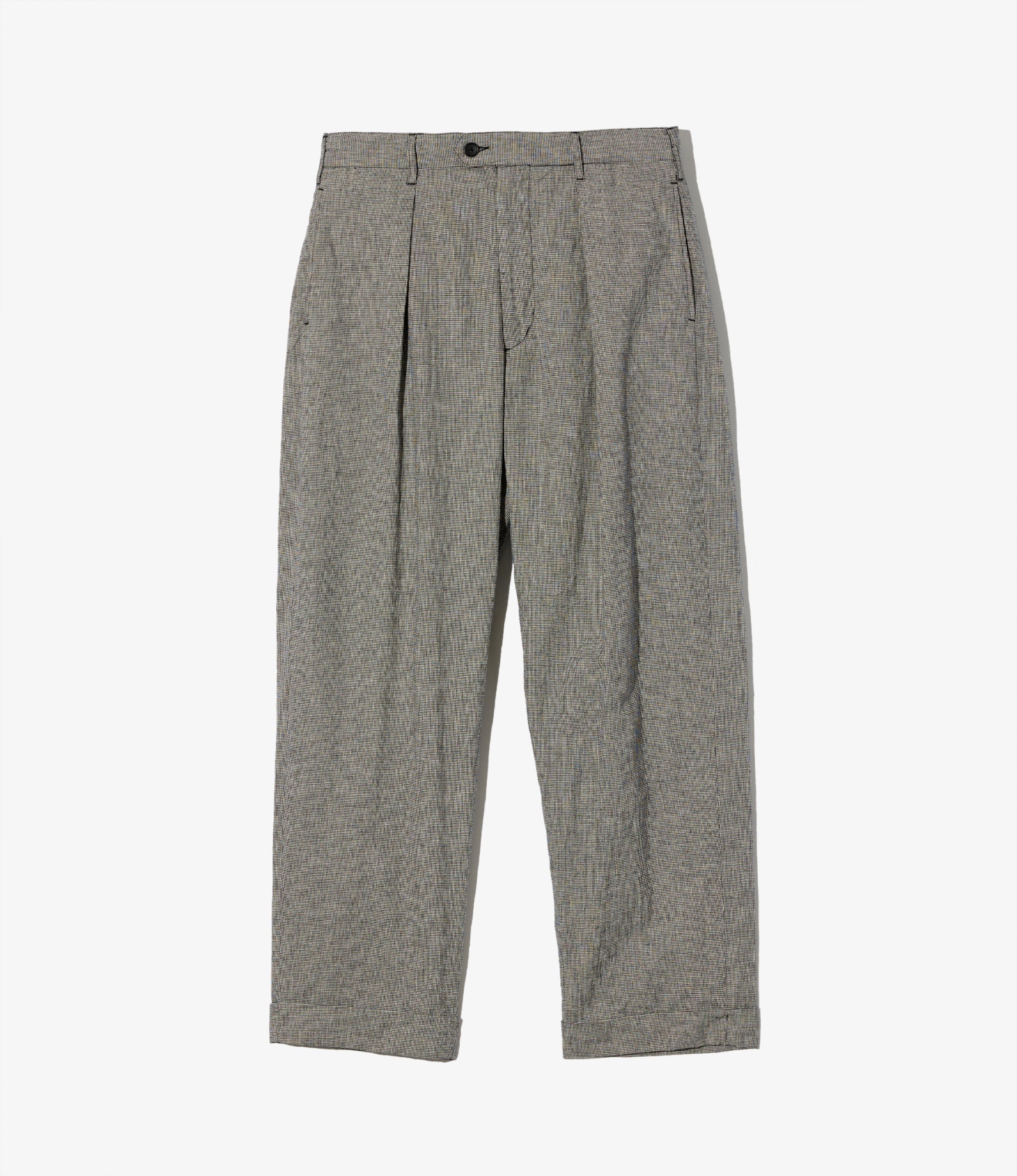 Engineered Garments Carlyle Pant - Black/Grey CL Houndstooth