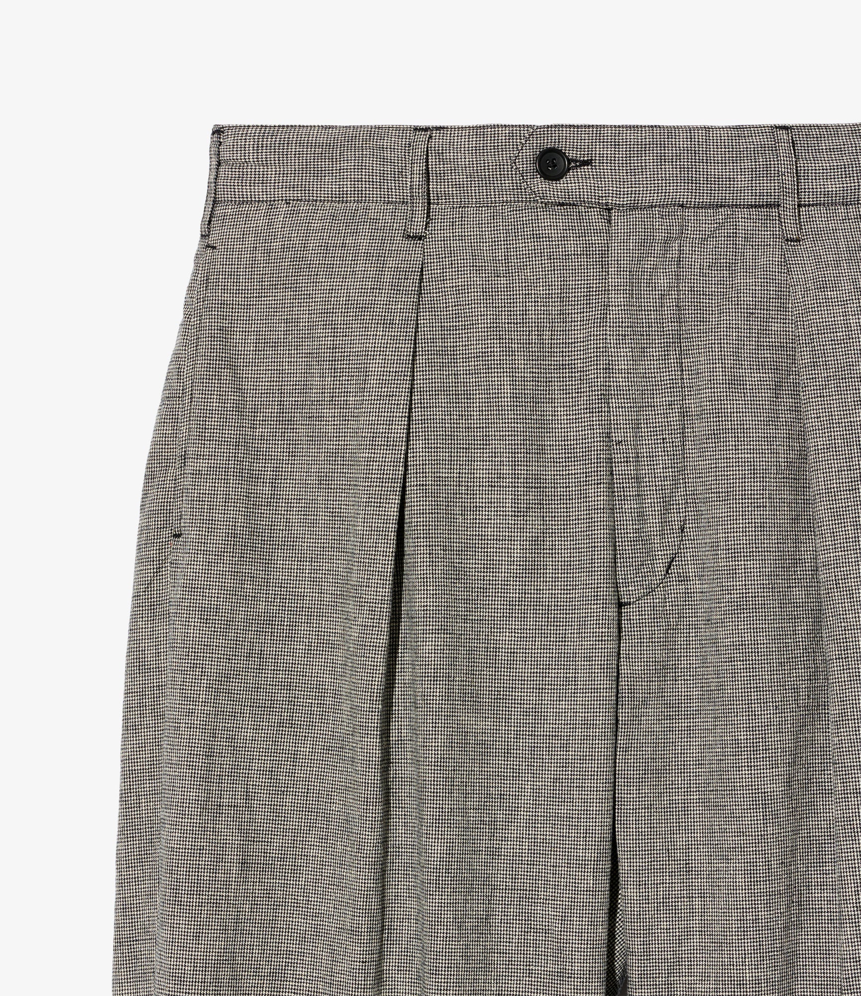Engineered Garments Carlyle Pant - Black/Grey CL Houndstooth