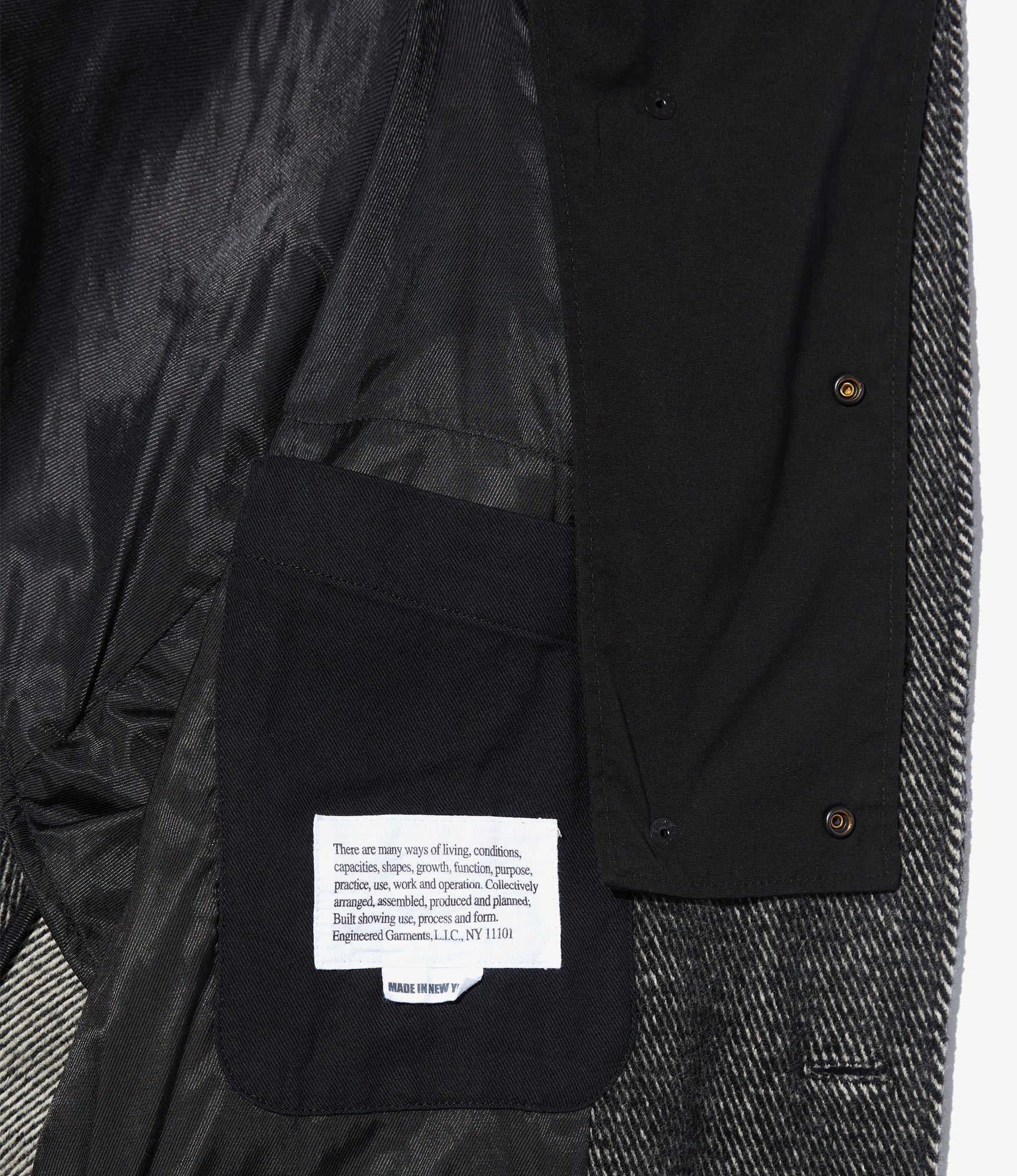 ジャケット・アウター EngineeredGarments ChesterCoat20ozMelton ENGINEERED GARMENTS / エンジニアドガーメンツ | Chester Coat - 20oz