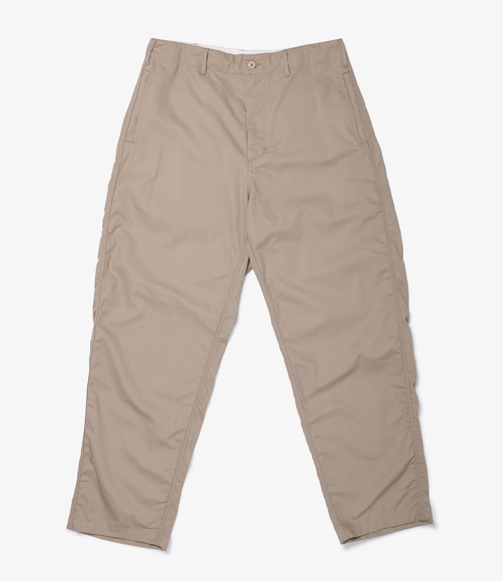 Engineered Garments Workaday Utility Pant - Khaki Cotton Ripstop