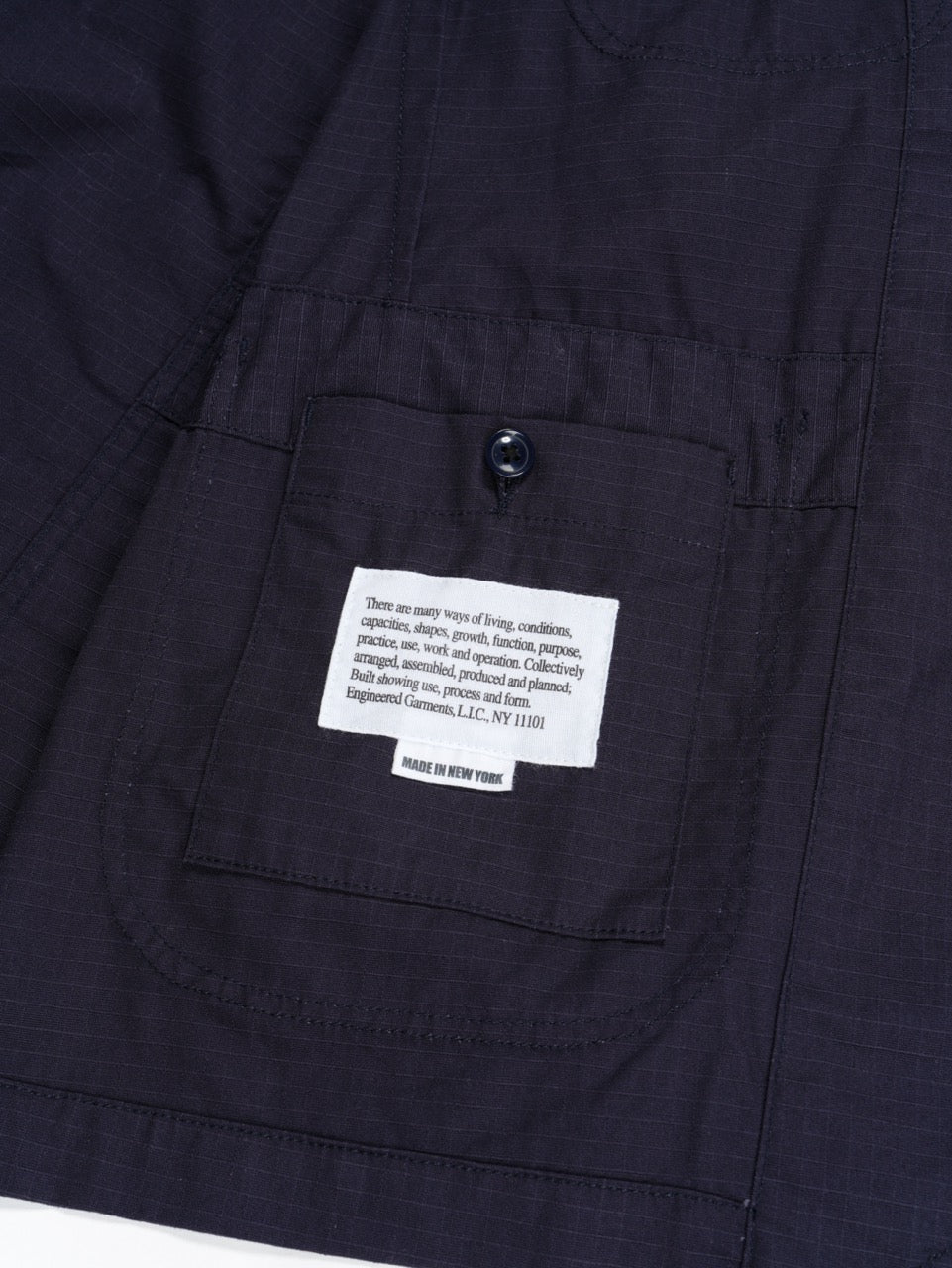 Engineered garments outlet bedford jacket navy