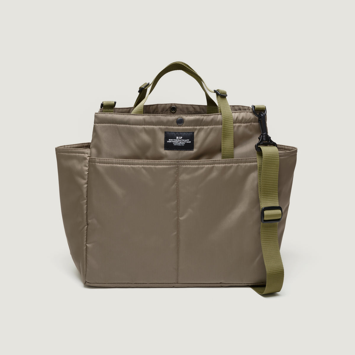 Bags in Progress Carry-All Beach Bag - Dark Beige Puffer – Totem 