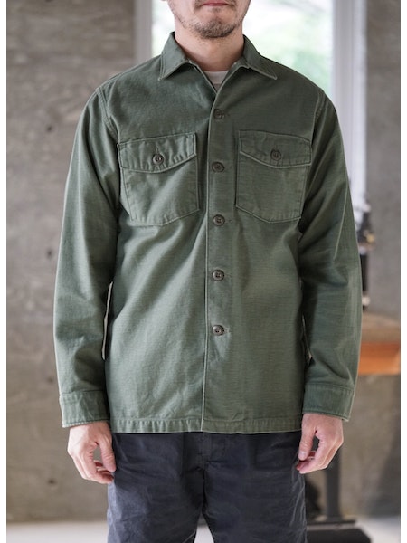 orSlow US Army Fatigue Shirt - Green – Totem Brand Co. orSlow US Army Fatigue Shirt - Green – Totem Brand Co.
