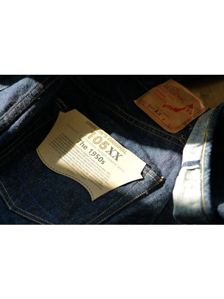 orSlow 105XX The 1950S Selvedge Denim - One Wash – Totem Brand Co.