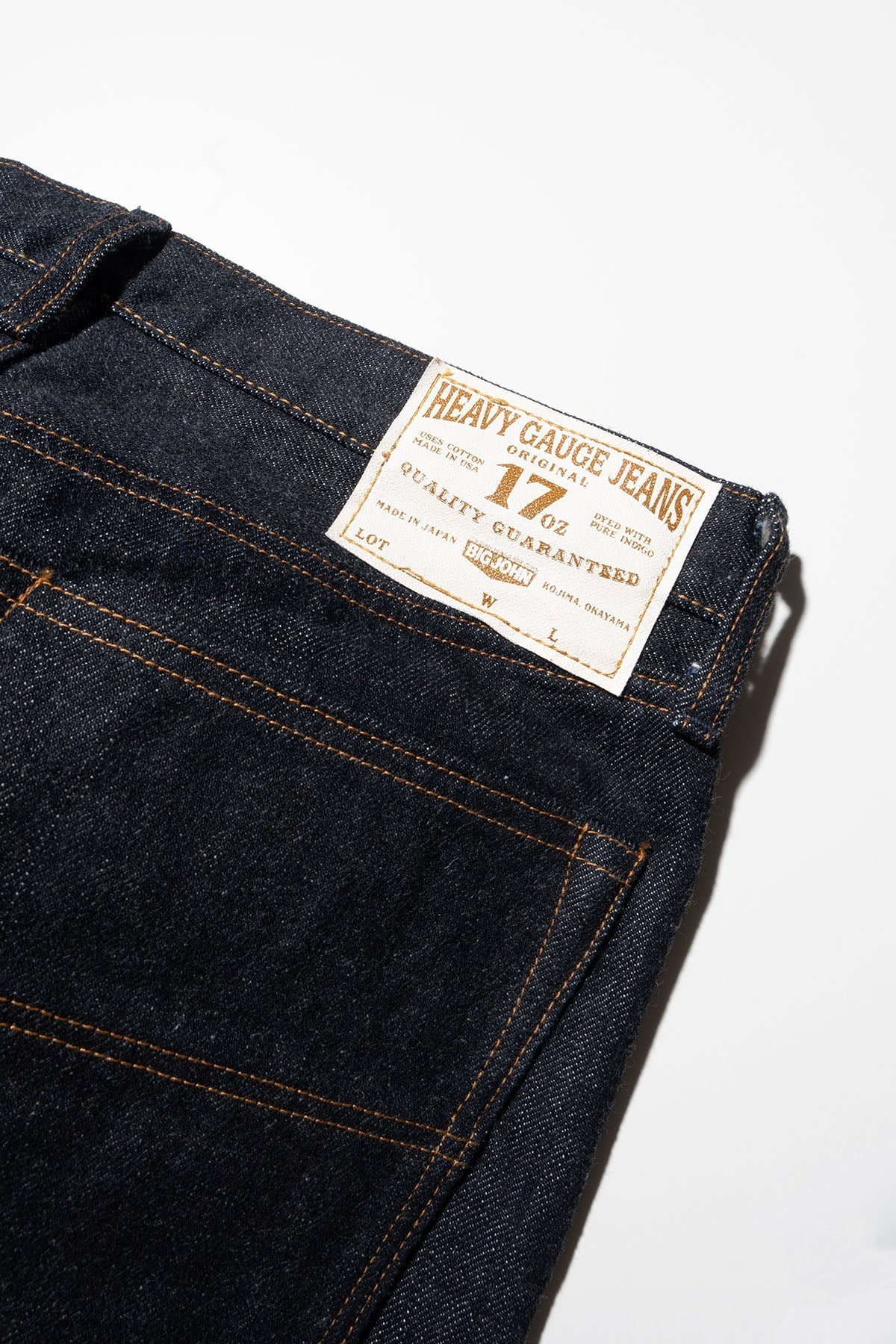 Big John Straight Fit 17oz Heavy Gauge Jeans - M1803 – Totem Brand Co.