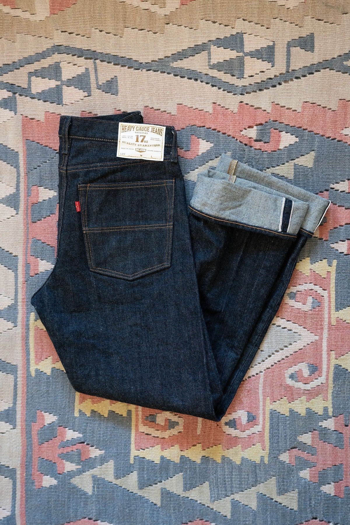 BIG JOHN デニム ジーンズ M1803 17oz Heavy Gauge Big John Straight Fit 17oz Heavy Gauge Jeans - M1803 – Totem Brand Co.