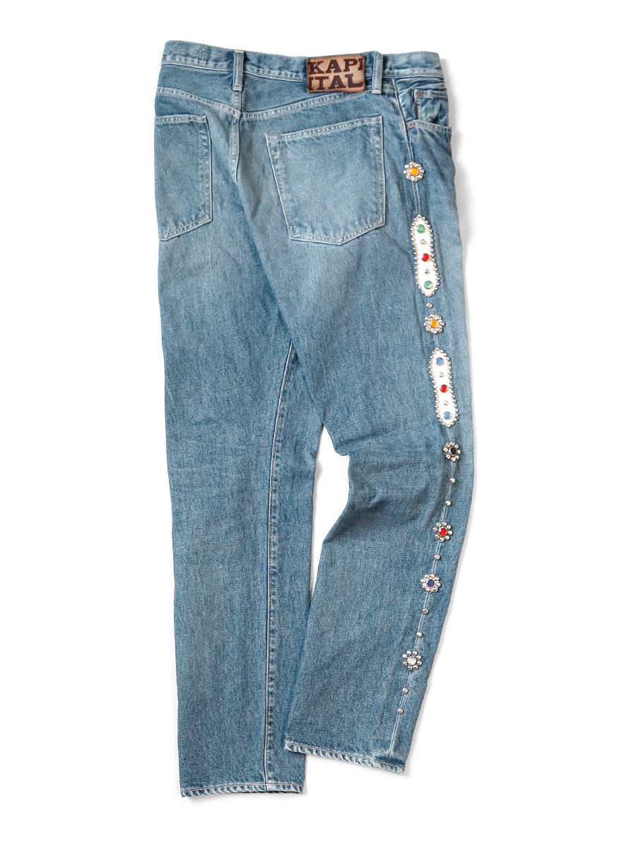 KAPITAL キャピタル 14oz STUDS REMAKE DENIM KAPITAL キャピタル 14oz STUDS REMAKE DENIM
