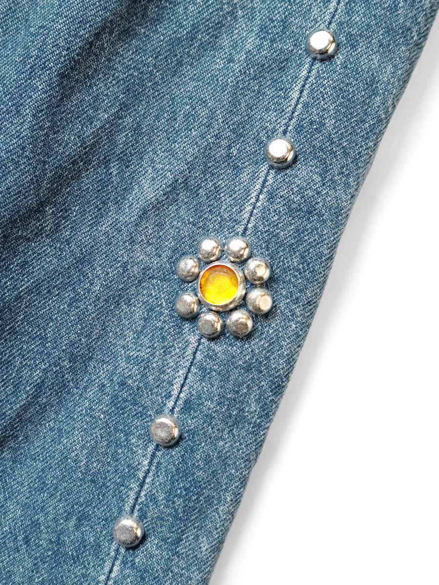 Kapital 14oz Denim 5p MONKEY CISCO (STUDS) - PRO Indigo – Totem