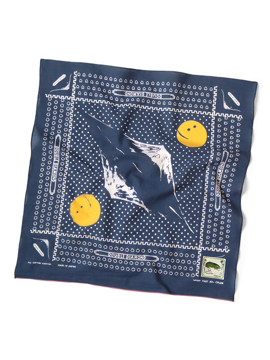 Kapital Fastcolor Selvedge Bandanna (Mirrored Fuji PROFILE