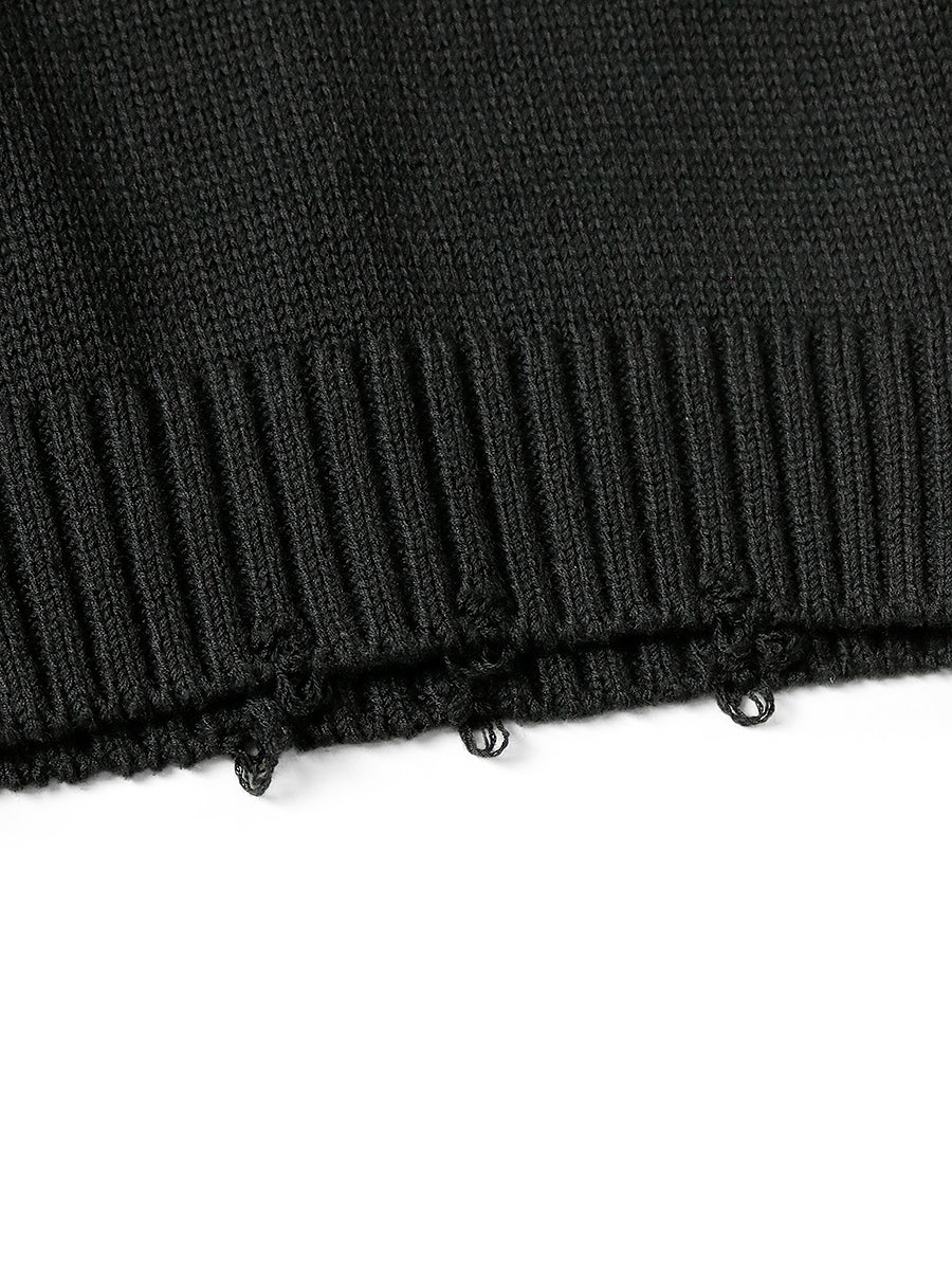 Kapital 5G Cotton Knit BONE Vest - Black – Totem Brand Co.