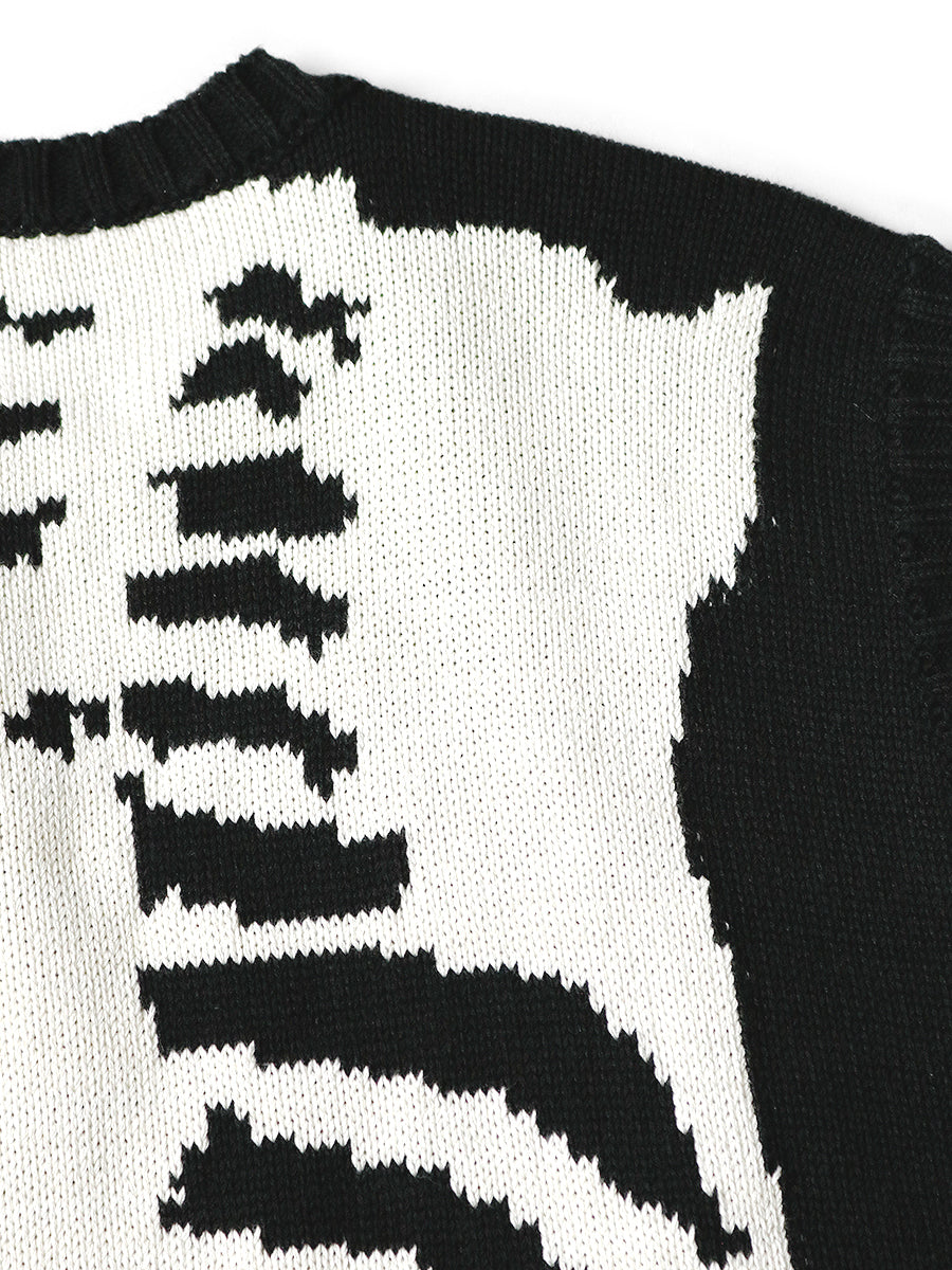 Kapital 5G Cotton Knit BONE Vest - Black – Totem Brand Co.