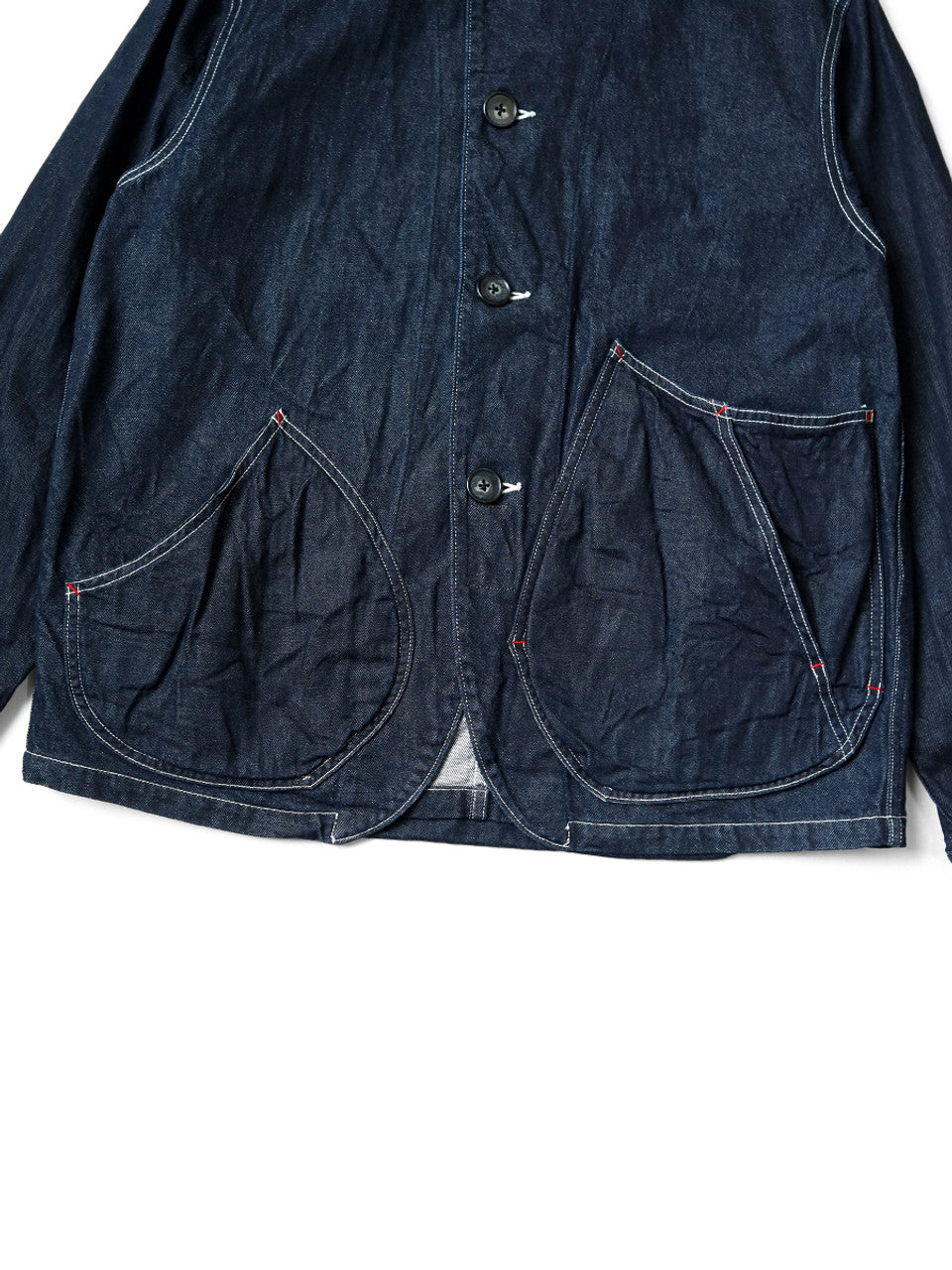Kapital 11.5oz Denim x 8oz Denim Ringoman Coverall Jacket - Indigo