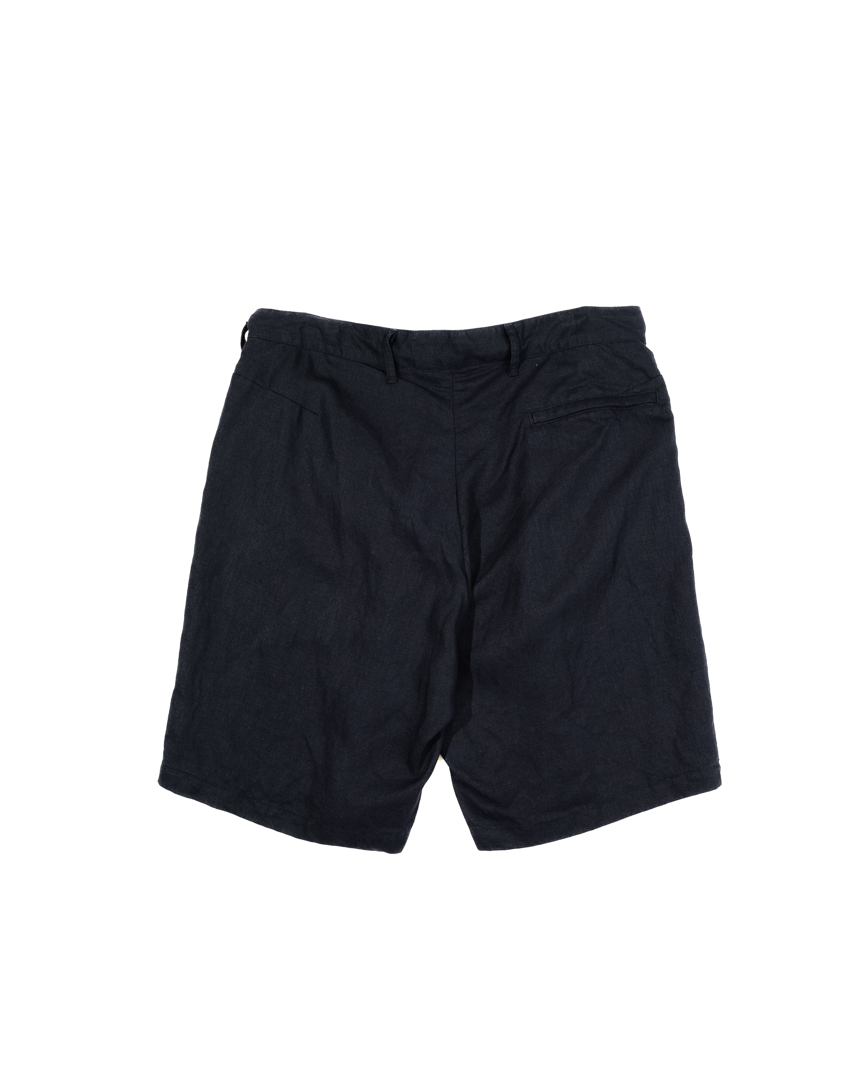 Engineered Garments Sunset Short - Navy Linen Twill – Totem Brand Co.