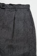 Engineered Garments Carlyle Pant - Black/Grey Linen Stripe