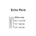 Big Agnes  Echo Park 20 degree (FireLine Max) sleeping bag - Wide Long