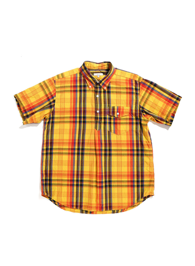 Engineered Garments Popover BD Shirt - GOLD PLAID