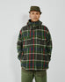 Engineered Garments Cagoule Shirt - Olive Cotton Heavy Twill Plaid