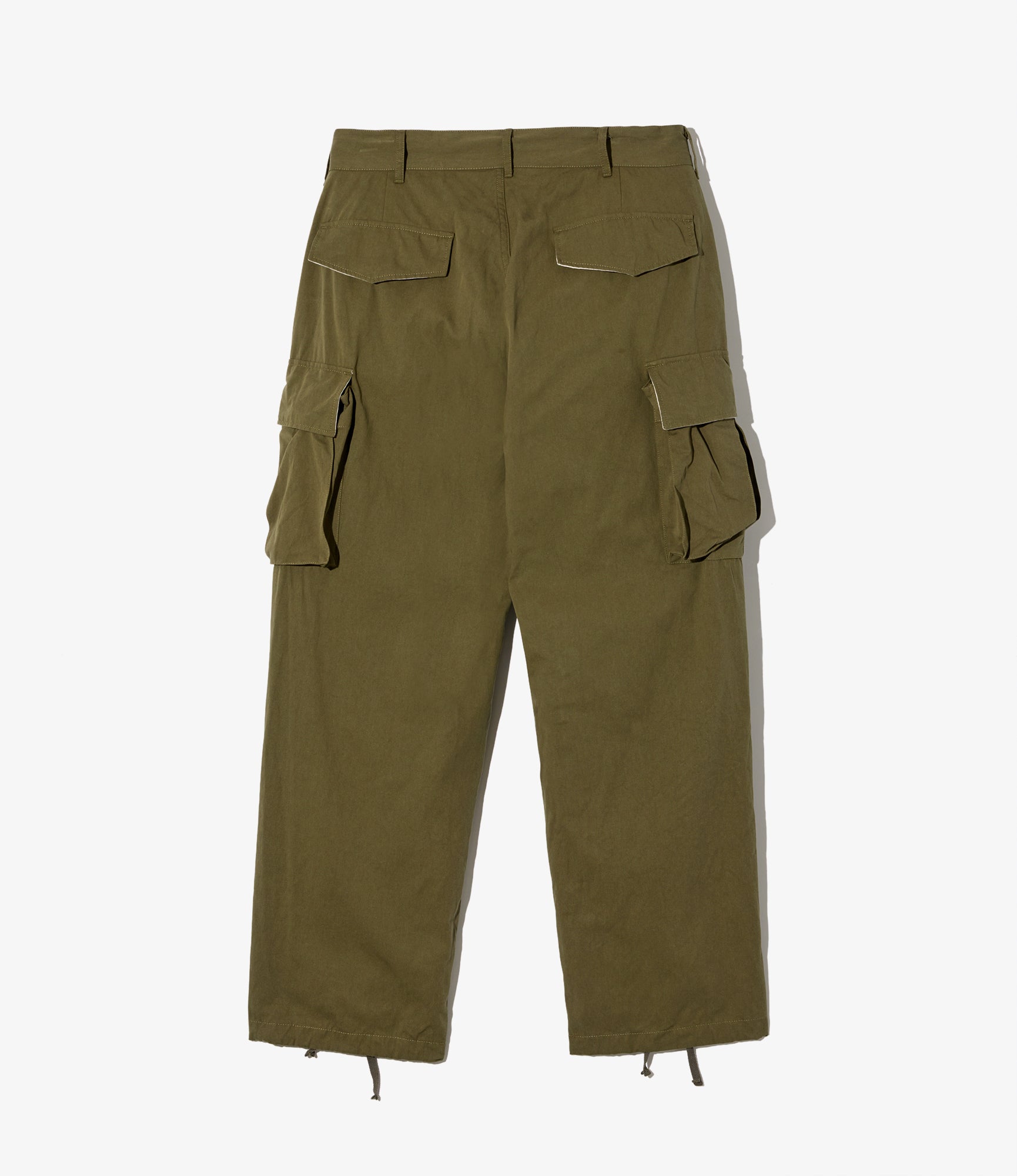 Engineered Garments FA Pant - Olive Cotton Sanded Cloth – Totem