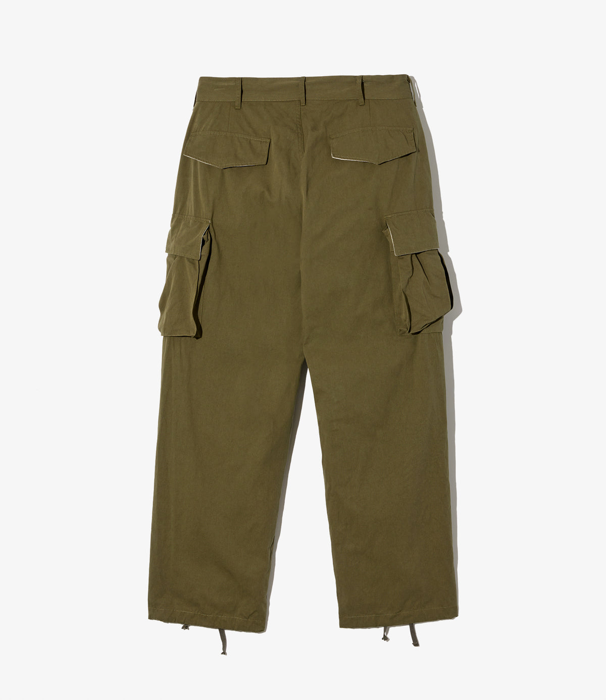 Engineered Garments FA Pant - Olive Cotton Sanded Cloth – Totem 