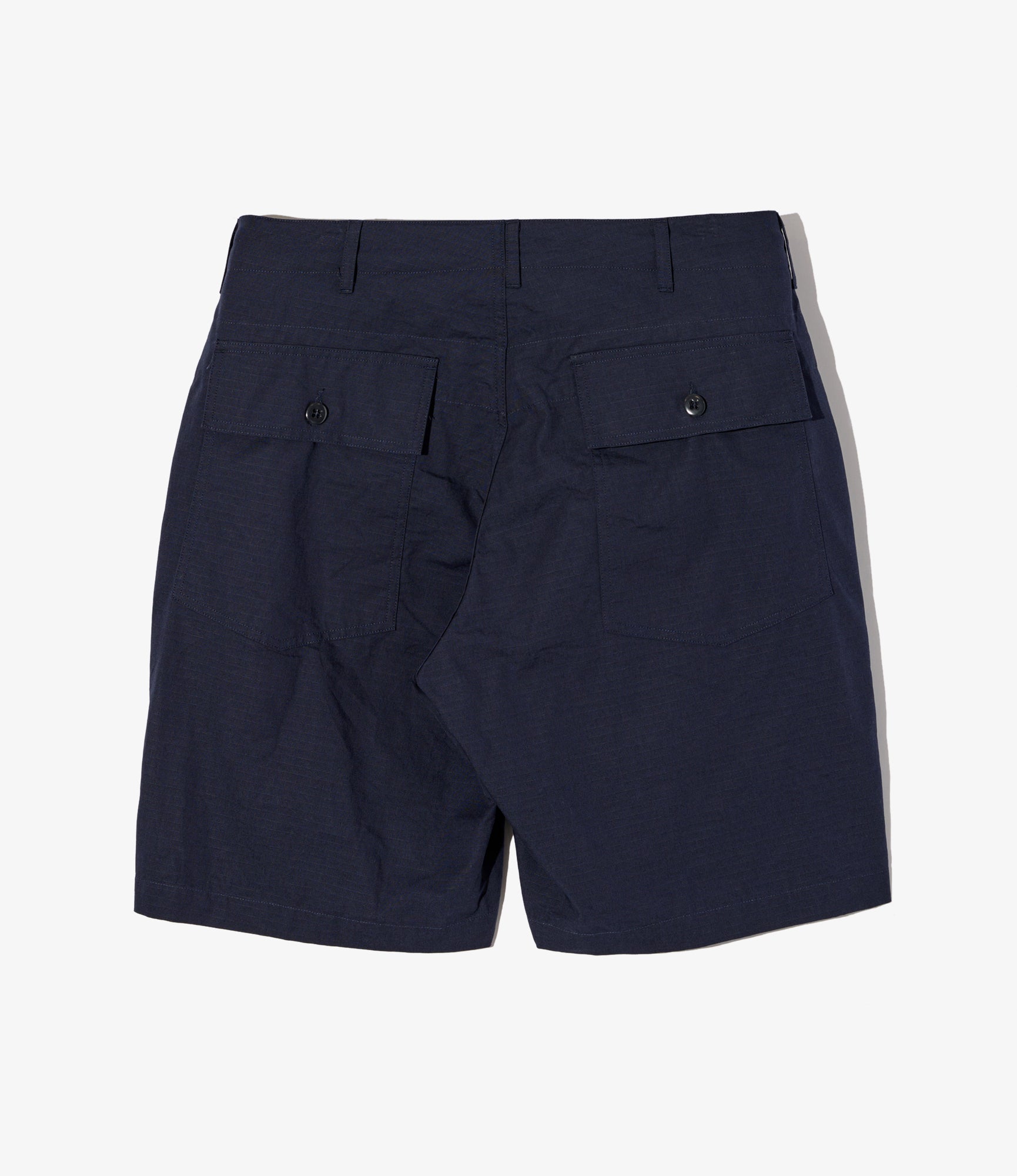 Engineered Garments Fatigue Short - Dark Navy Cotton Ripstop