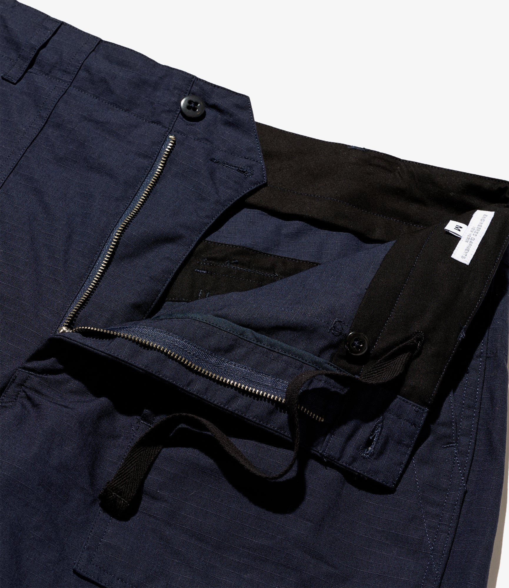 Engineered Garments Fatigue Short - Dark Navy Cotton Ripstop