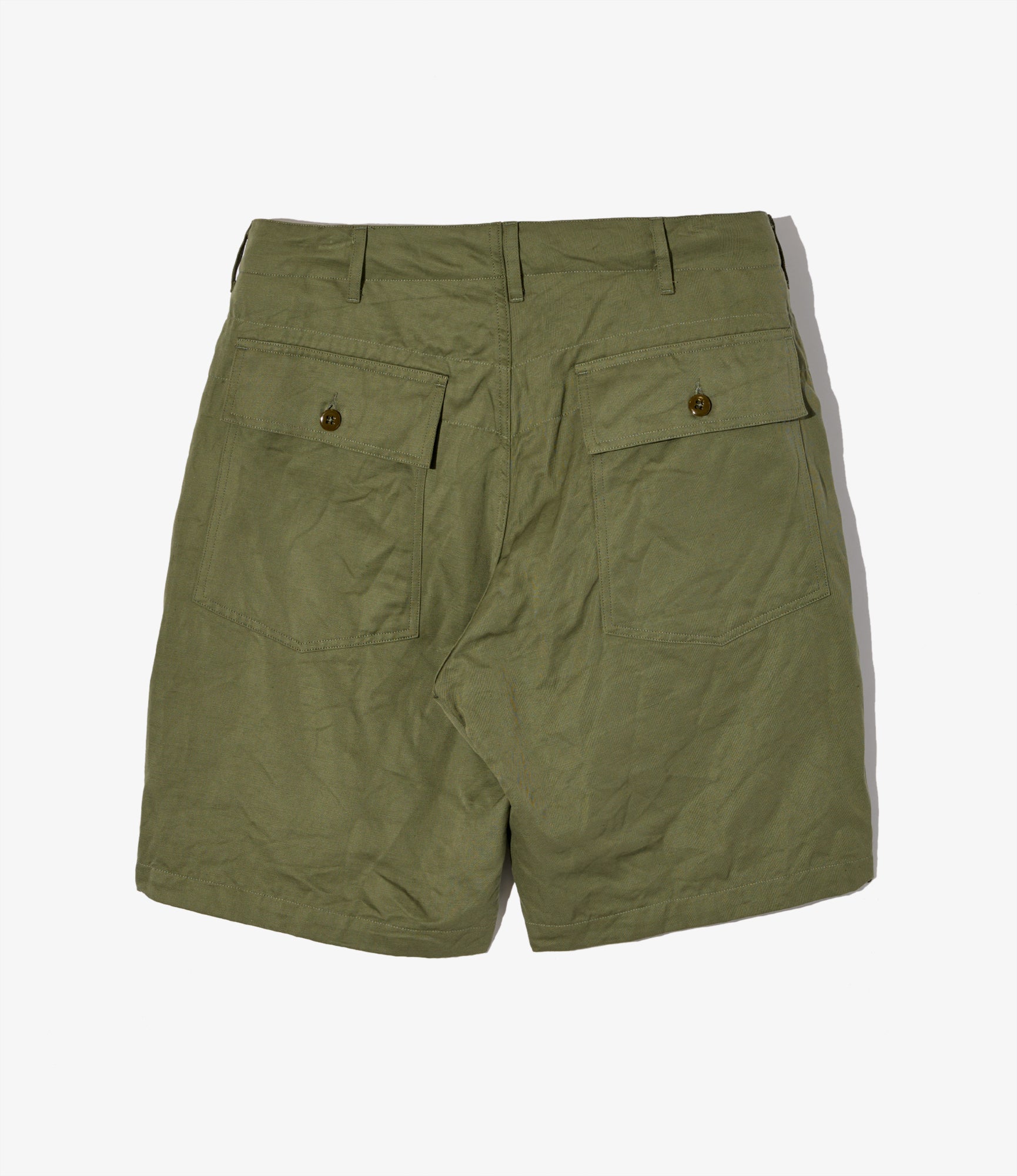 Engineered Garments Fatigue Short - Olive CL Heavy Twill – Totem