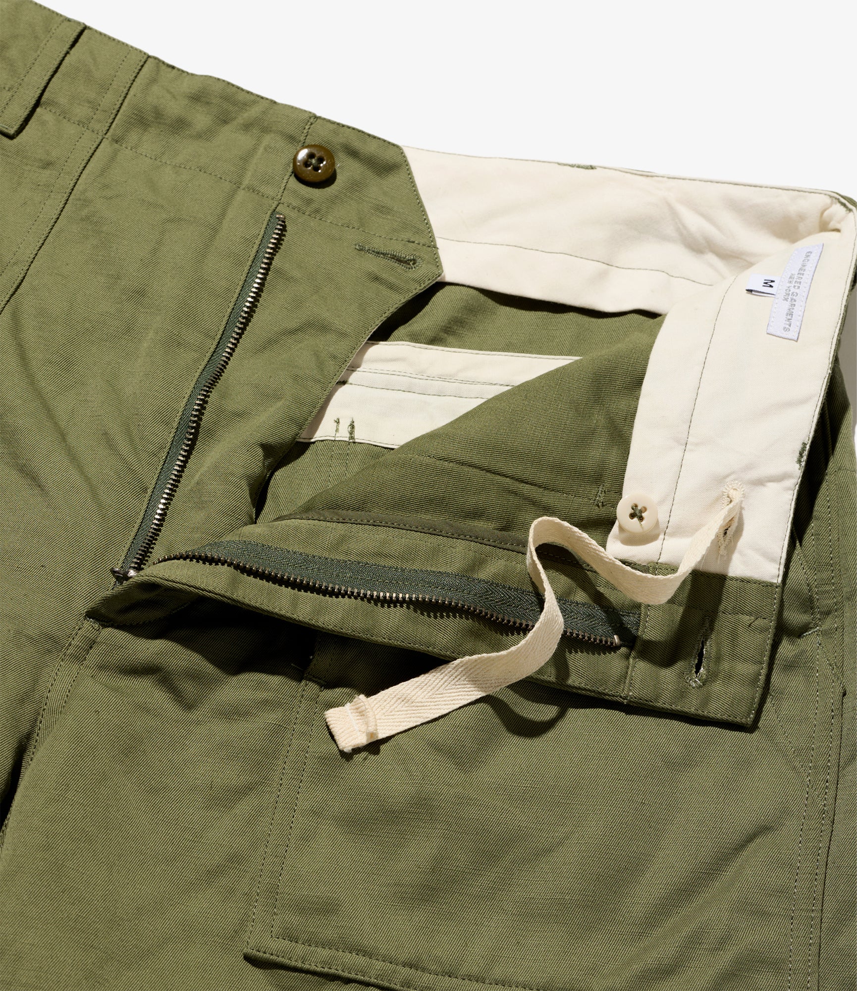 Engineered Garments Fatigue Short - Olive CL Heavy Twill – Totem