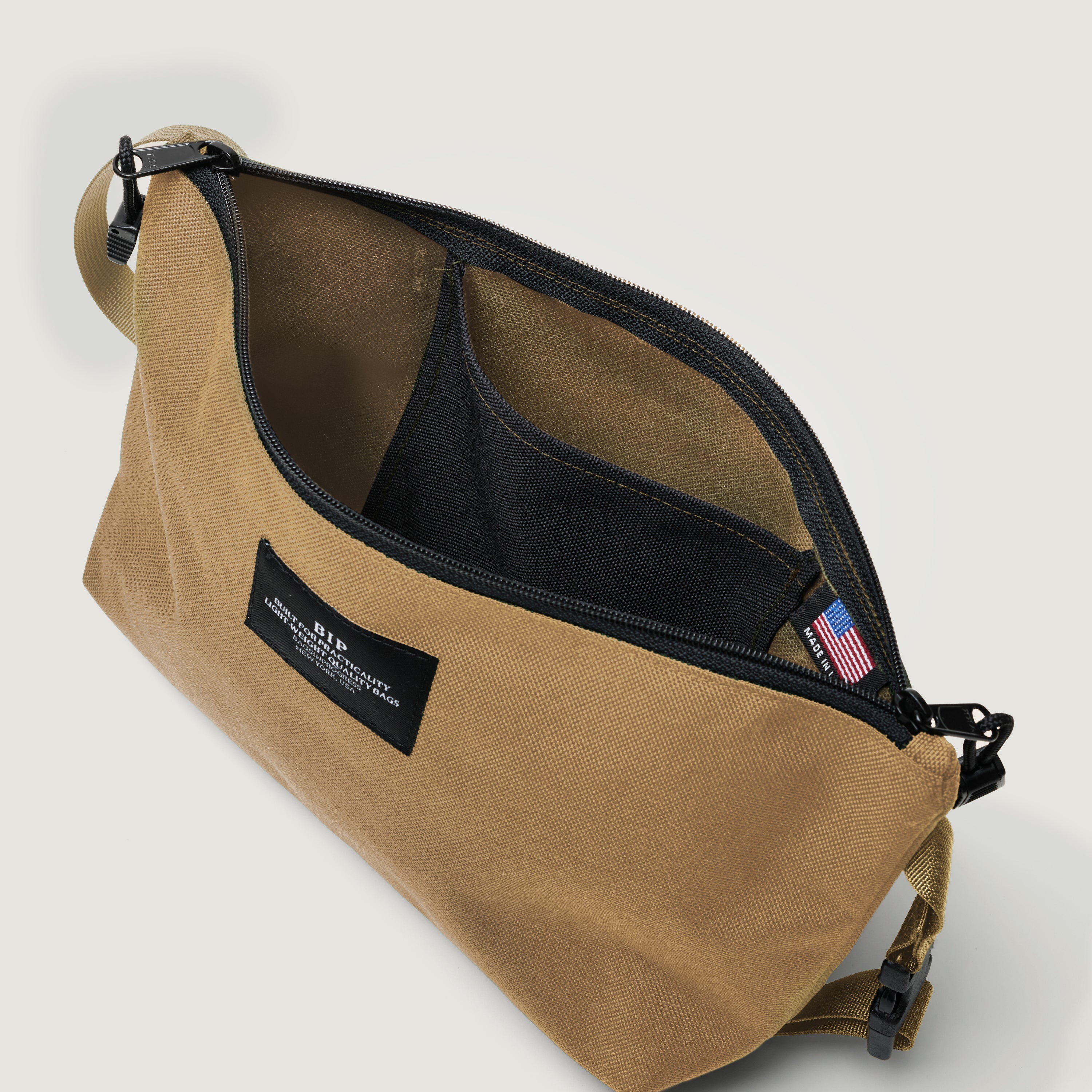 Bags in Progress Fannypack Crossbody - Khaki – Totem Brand Co.
